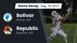 Recap: Bolivar  vs. Republic  2017