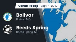 Recap: Bolivar  vs. Reeds Spring  2017