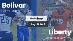 Matchup: Bolivar  vs. Liberty  2018