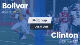 Matchup: Bolivar  vs. Clinton  2018