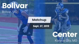 Matchup: Bolivar  vs. Center  2019