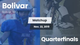 Matchup: Bolivar  vs. Quarterfinals 2019