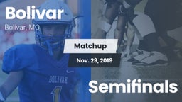 Matchup: Bolivar  vs. Semifinals 2019