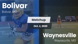 Matchup: Bolivar  vs. Waynesville  2020