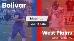 Matchup: Bolivar  vs. West Plains  2020