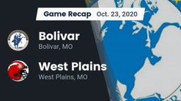 Recap: Bolivar  vs. West Plains  2020