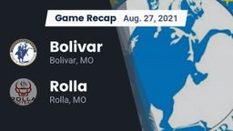 Recap: Bolivar  vs. Rolla  2021