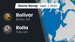 Recap: Bolivar  vs. Rolla  2023