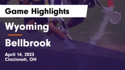Wyoming  vs Bellbrook  Game Highlights - April 14, 2023