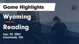 Wyoming  vs Reading  Game Highlights - Jan. 22, 2022