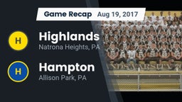 Recap: Highlands  vs. Hampton  2017