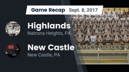 Recap: Highlands  vs. New Castle  2017