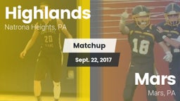Matchup: Highlands High vs. Mars  2017