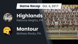 Recap: Highlands  vs. Montour  2017