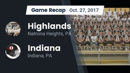 Recap: Highlands  vs. Indiana  2017