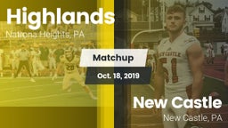 Matchup: Highlands High vs. New Castle  2019