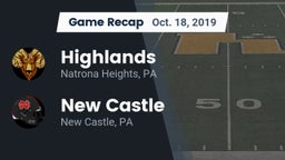 Recap: Highlands  vs. New Castle  2019