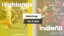 Matchup: Highlands High vs. Indiana  2020