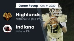 Recap: Highlands  vs. Indiana  2020