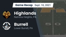 Recap: Highlands  vs. Burrell  2021