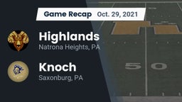Recap: Highlands  vs. Knoch  2021
