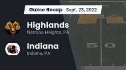 Recap: Highlands  vs. Indiana  2022