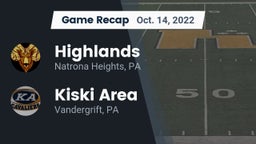 Recap: Highlands  vs. Kiski Area  2022