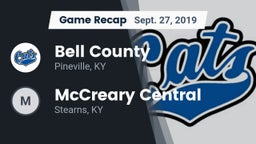 Recap: Bell County  vs. McCreary Central  2019