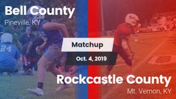 Matchup: Bell County High vs. Rockcastle County  2019