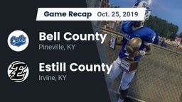 Recap: Bell County  vs. Estill County  2019