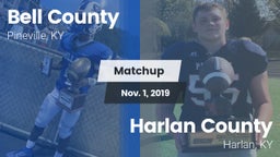 Matchup: Bell County High vs. Harlan County  2019