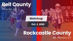 Matchup: Bell County High vs. Rockcastle County  2020