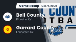 Recap: Bell County  vs. Garrard County  2020