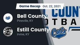 Recap: Bell County  vs. Estill County  2021