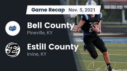 Recap: Bell County  vs. Estill County  2021