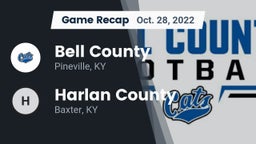 Recap: Bell County  vs. Harlan County  2022