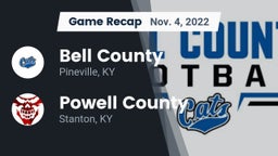 Recap: Bell County  vs. Powell County  2022