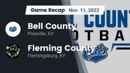 Recap: Bell County  vs. Fleming County  2022