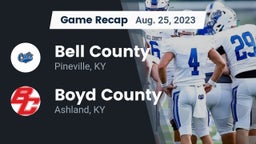 Recap: Bell County  vs. Boyd County  2023