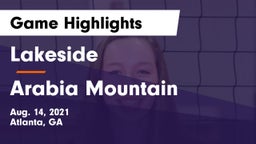 Lakeside  vs Arabia Mountain Game Highlights - Aug. 14, 2021