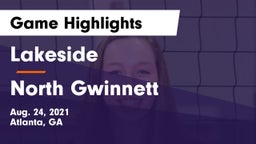 Lakeside  vs North Gwinnett Game Highlights - Aug. 24, 2021