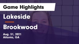 Lakeside  vs Brookwood Game Highlights - Aug. 31, 2021