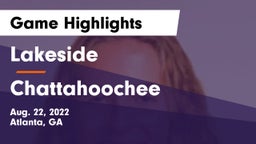 Lakeside  vs Chattahoochee  Game Highlights - Aug. 22, 2022