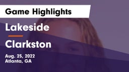 Lakeside  vs Clarkston Game Highlights - Aug. 25, 2022