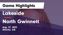 Lakeside  vs North Gwinnett  Game Highlights - Aug. 27, 2022