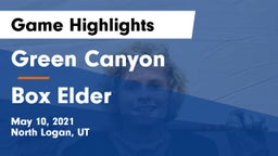 Green Canyon  vs Box Elder  Game Highlights - May 10, 2021