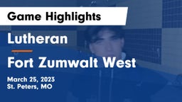 Lutheran  vs Fort Zumwalt West  Game Highlights - March 25, 2023