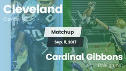 Matchup: Cleveland High vs. Cardinal Gibbons  2017