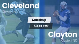 Matchup: Cleveland High vs. Clayton  2017