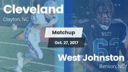 Matchup: Cleveland High vs. West Johnston  2017